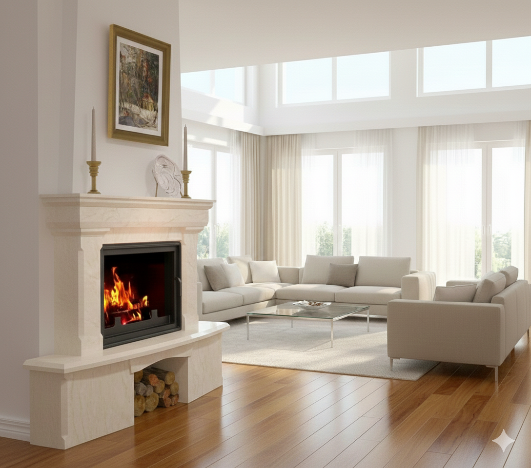 Semineu pe lemne Cumpana - imagine 3