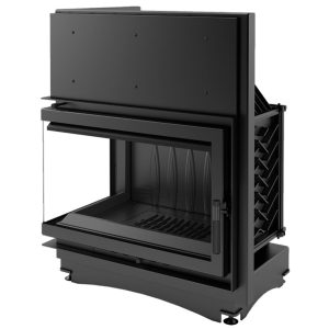 Focar fonta cu geam lateral oh180